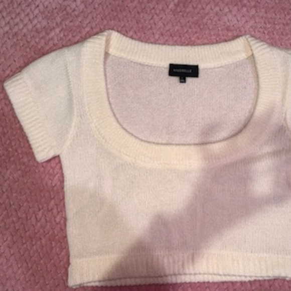 Majorelle, crop top, knit - Picture 3 of 4